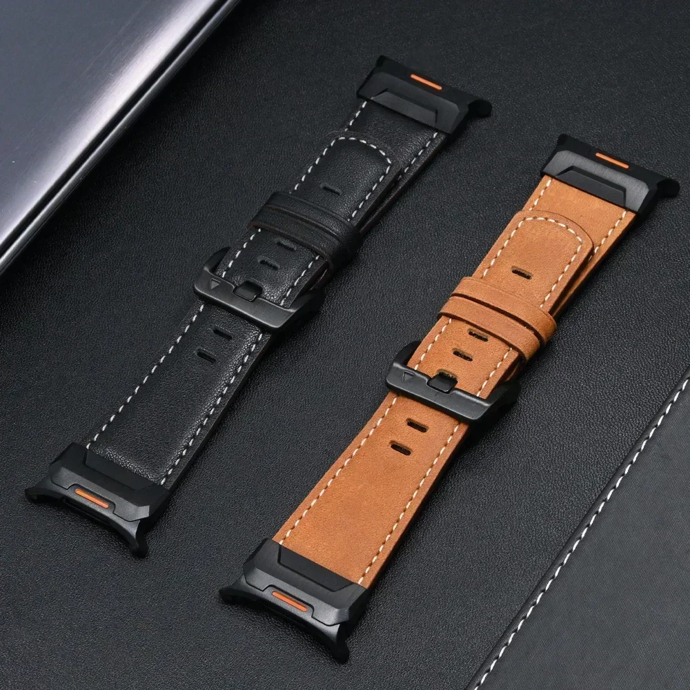 Luxury Leather QuickFit Watch Band – Elegant Business Belt Bracelet