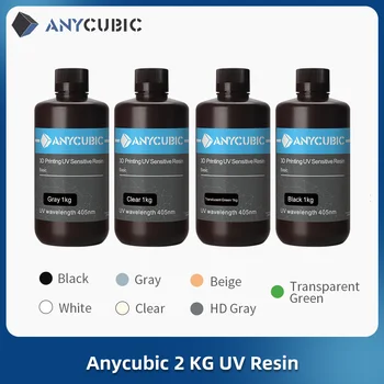 ANYCUBIC 405nm UV Resin For LCD 3D Printer High Precision Quick Curing Liquid Bottle Printing Materials For Photon Mono X 6Ks 1