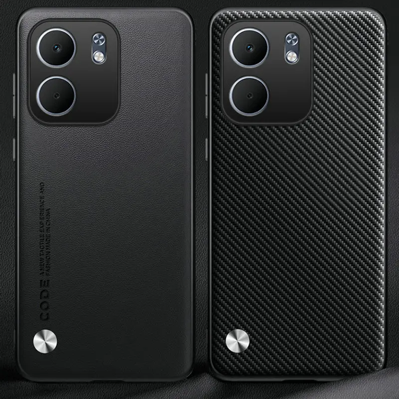 Leather Full-Cover Shockproof Phone Case - Luxury Business Edition