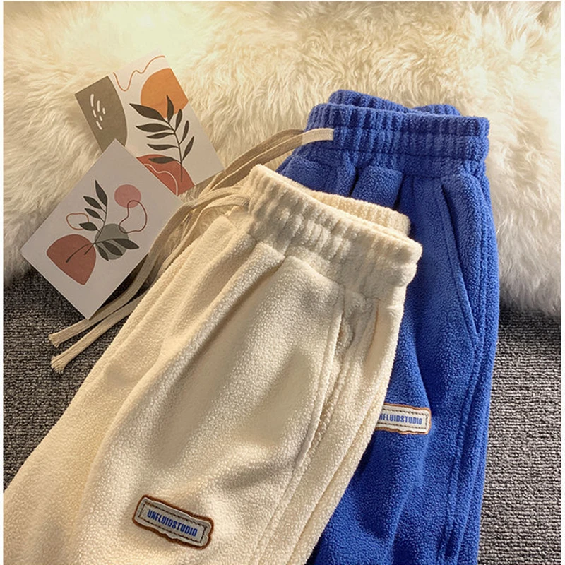 y2k Women's pants Loose SweatPants High Waist Drawstring Joggers Trousers Sports Casual Pants 2023 korean clothes streetwear