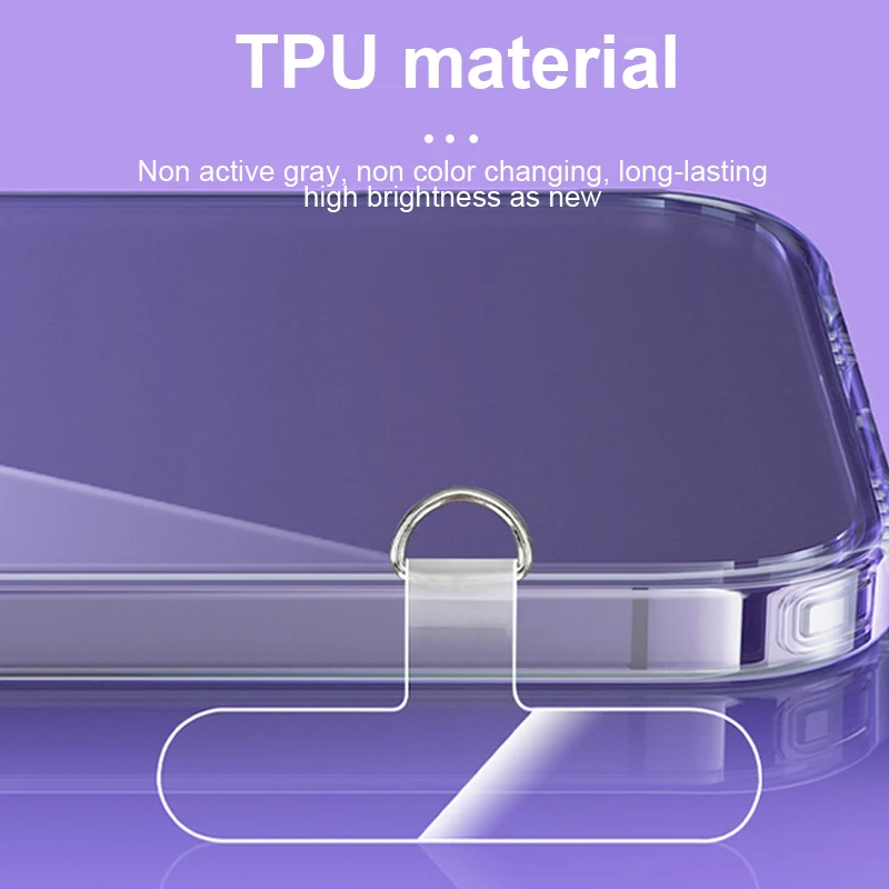 Universal Transparent TPU Phone Lanyard Replacement Tabs