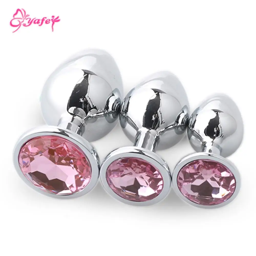 Sexleketøy Rundformet Metall Rustfritt Glatt Stål Analplugg For Par Homofile Stimulator Anal Dildo Onani Voksen_voghion.com