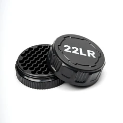 Compact Ammo Storage Case for 55 Rounds - Ideal for Shooting Range Convenience (Upgrade to black)