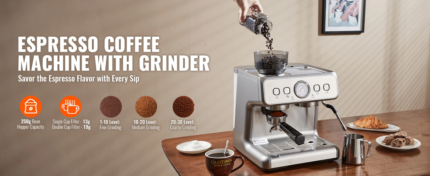 Caratteristiche della macchina per espresso