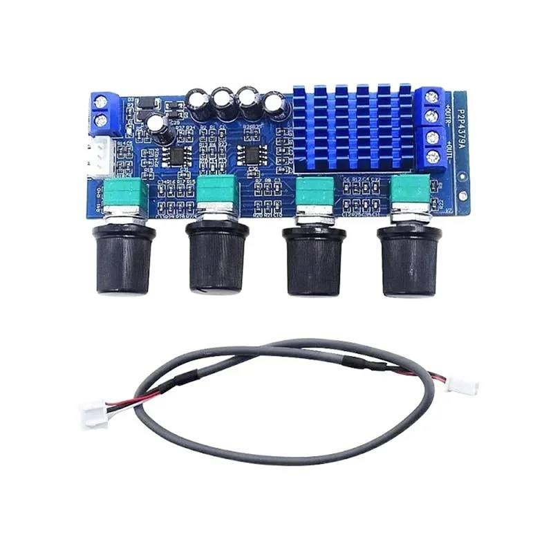 CJSD-XH-M577 고출력 톤 보드 앰프 TPA3116D2 고출력 톤 보드 12-24V 증폭기 보드 모듈