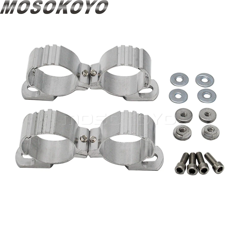 Motorcycle Headlight Fairing 35-55mm Forks 39mm 41 45mm 49mm Fork Clamp Mount motorcycle accessories motorcycle fairing For Harley Sportster Dyna XL 883 1200 XL883 48 72
