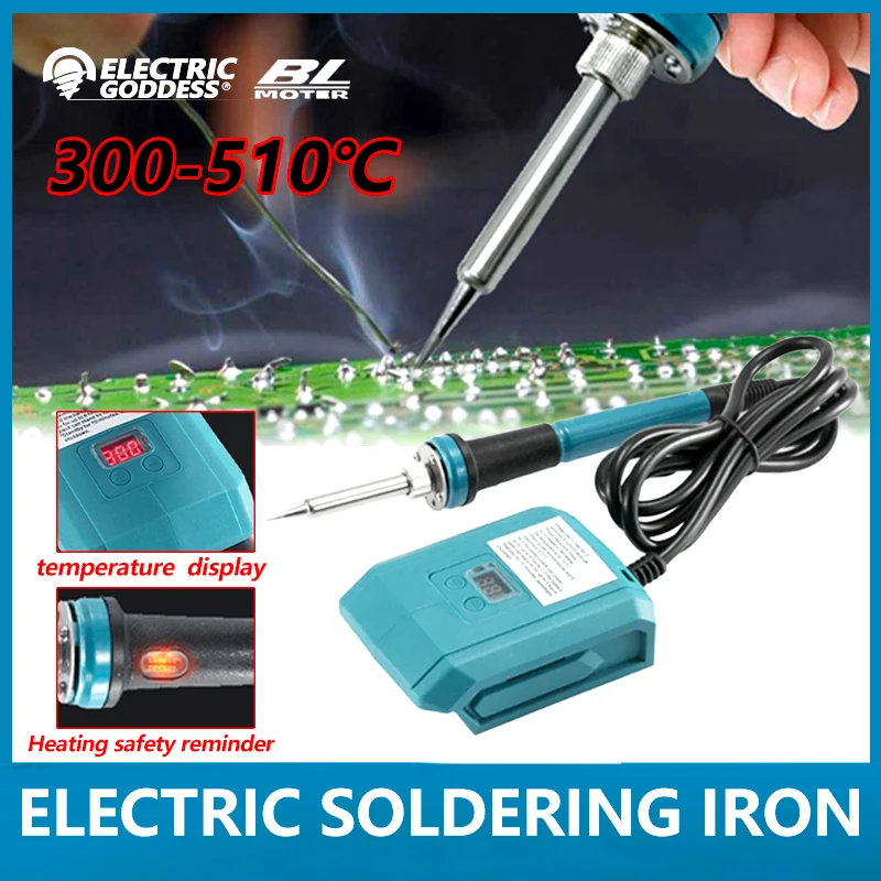 Wireless Portable Adjustable Temperature Constant Temperature Electric Soldering Iron Soldering Gun Home Careful Charging Weldin 1300celsius portable gas soldering iron cordless butane gas welding gun weldin pen adjustable burner mini butane welder tip tool