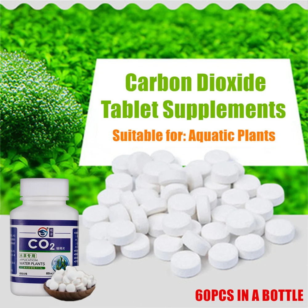 CO2 Tablet Carbon Dioxide Diffuser for Water Plant Grass Fish Aquarium  Landscape Design Carbon Dioxide Diffuser Water Plant 5