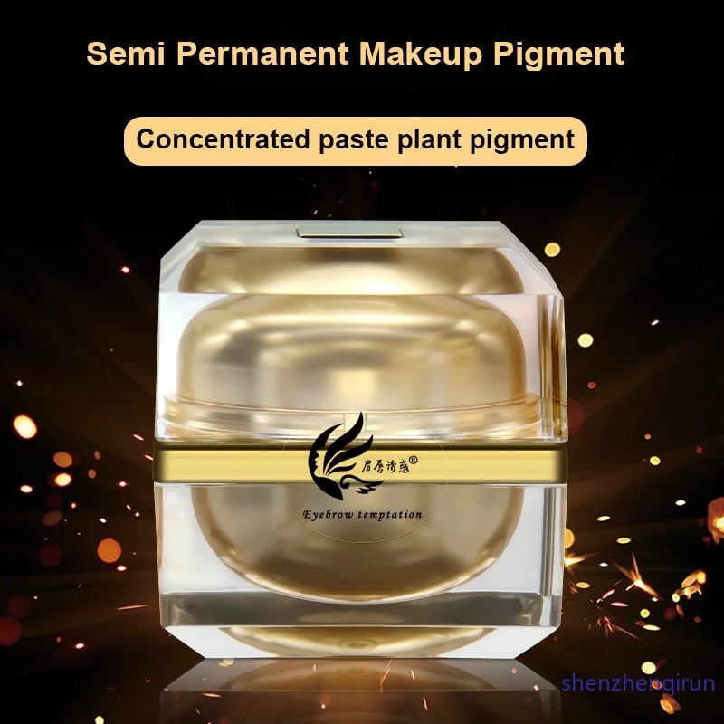 16-color Eyebrow and Lip Temptation Tattoo Pigment Set 15ml Professional Permanent Makeup Microblading PmuTattoo Ink Supplies