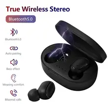

A6S TWS Bluetooth Earphone Wireless Headphone Stereo Headset Sport Earbuds Microphone With Charging Box For Smart Phone