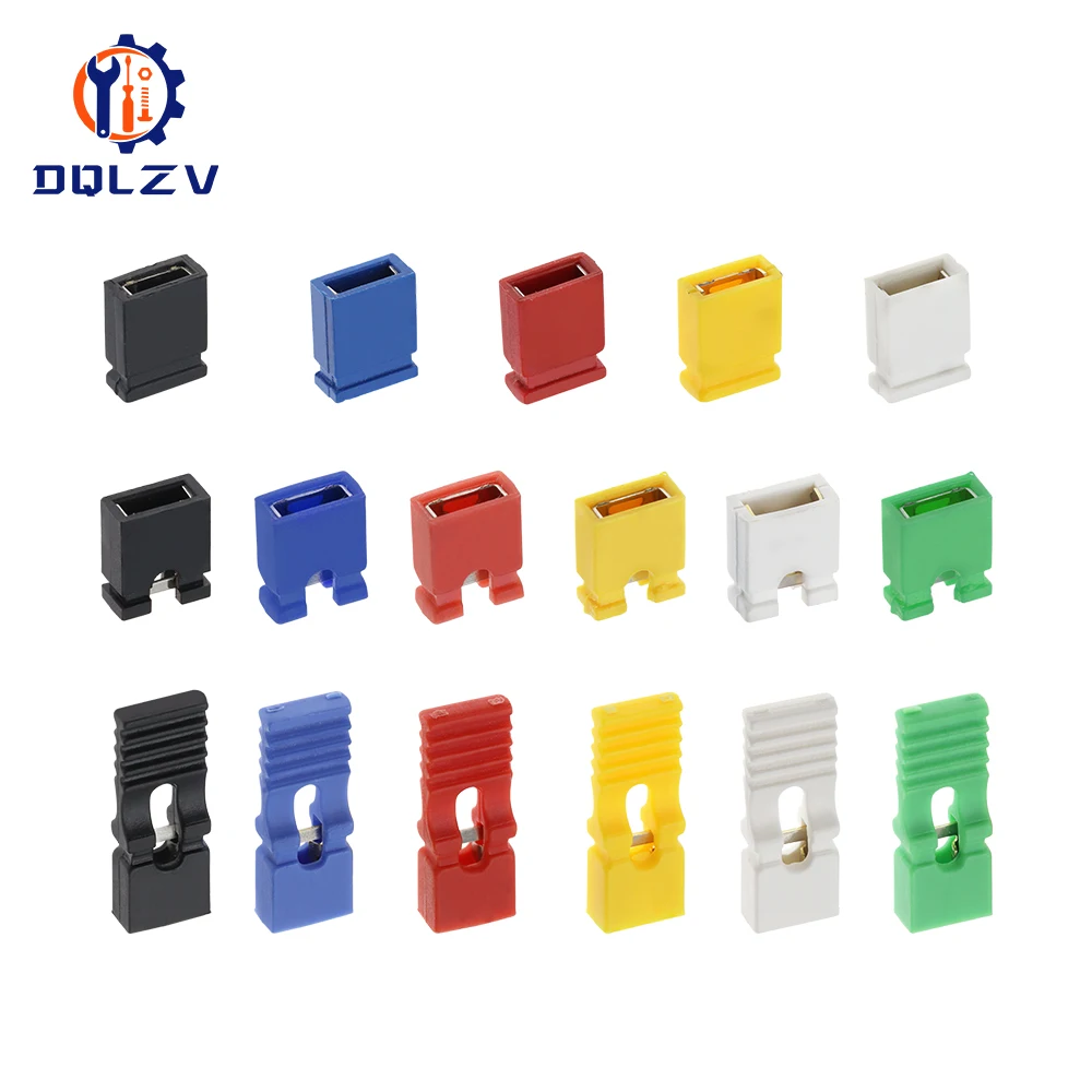 Enhanced Product Title: Versatile 2.54mm Pitch Long Pin Header Connector Jumper Cap