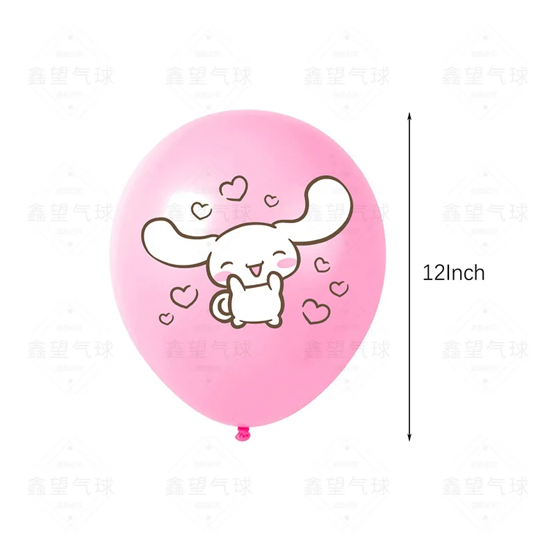 12inch Cinnamoroll Ballons Birthday Wedding Balloons Ornaments Supplies Anime Party Decoration Baby Shower Decor Kids Toys Gift party decoration party supplies