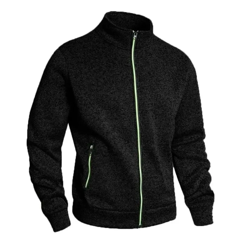 Animal Game Outdoor Men's Casual Sweatshirts Zipper Cardigan Work Jackets Sport Turtleneck Coats Oversize Warm Cycling Jerseys