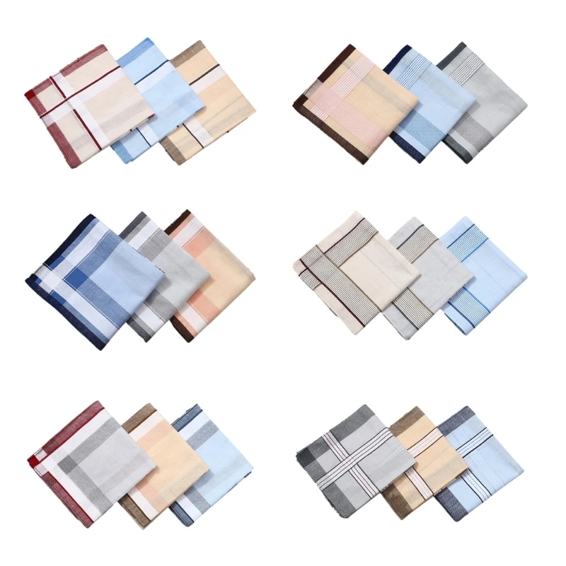 

Practical Sweat Wiping Handkerchief for Kids Men Women Elderly Handkerchief