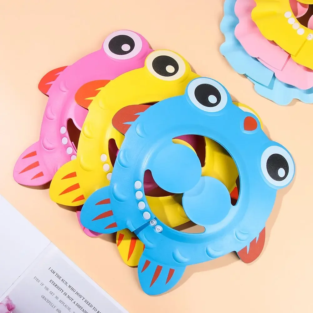 Adjustable Baby Shower Caps Child Kids Shampoo Hat Wash Hair Bath Shield Waterproof Ear Eye Protection Visor hair wash hat hair wash shield shampoo shower cap