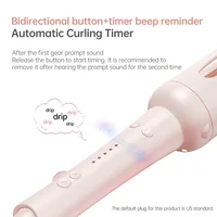 Fer à friser automatique en céramique à ions négatifs, grande vague de 40mm pour usage domestique, baguette à friser électrique pour personnes paresseuses 5