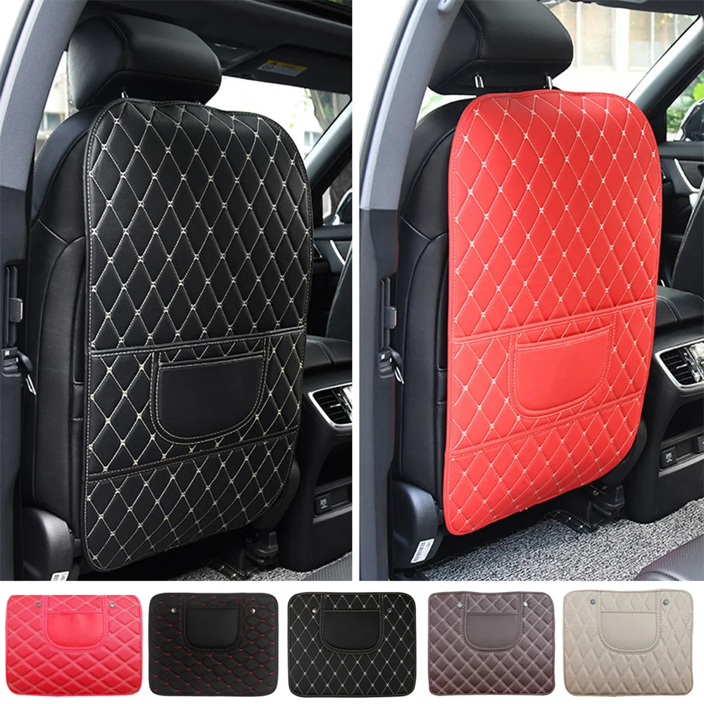 Universal Car Seat Back Protector Cover Children Kids Anti Mud Dirt Auto Seat Cover Anti Kick Mat Pad Car Accessories