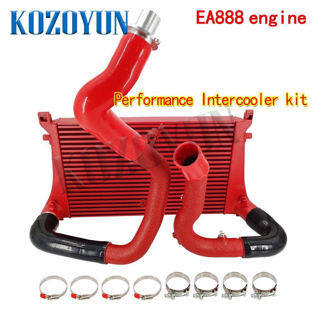 Kit Intercooler Tubo Di Ricarica Per Audi A3 S3 Mk3 Tt Tts Ea888 Gen 3 1.8Tsi 2.0 Tsi