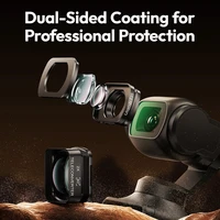 Ulanzi F35 Pocket 3 Wide-Angle Lens / Telephoto Lens for DJI Osmo Pocket 3 Magnetic Photograph Attachment Quick Installation - Image 6