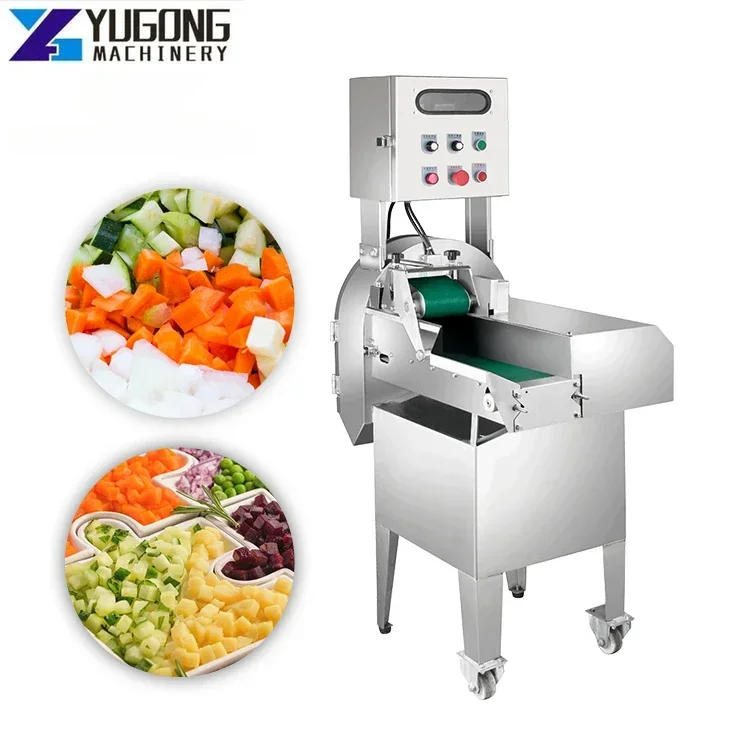 

YG Commercial Vegetable Cutting Machine Electric Vegetable Slicer Slicing Machine Industrial Vegetable Cutter Shredding Machine