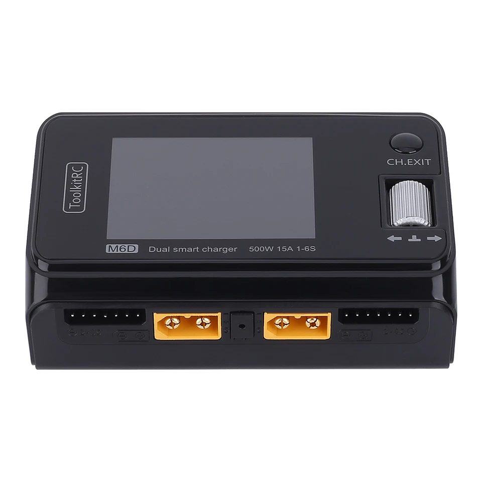 ToolkitRC M6D V3 500 ワット 15A DC デュアルチャンネルミニ