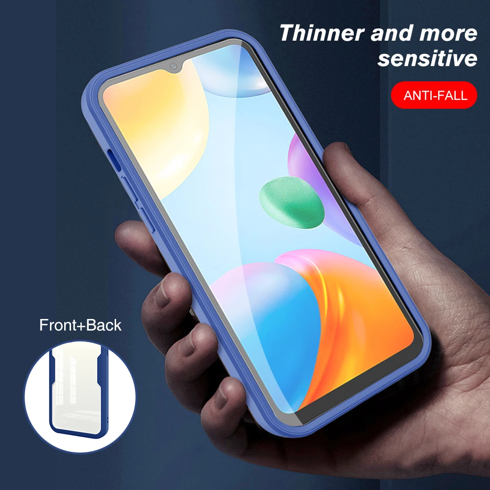 Hülle für Xiaomi Redmi 10C Cover All Inclusive Shell Doppelseitige Folie für Redmi 10C 10 C 10 Schutzhülle_voghion.com