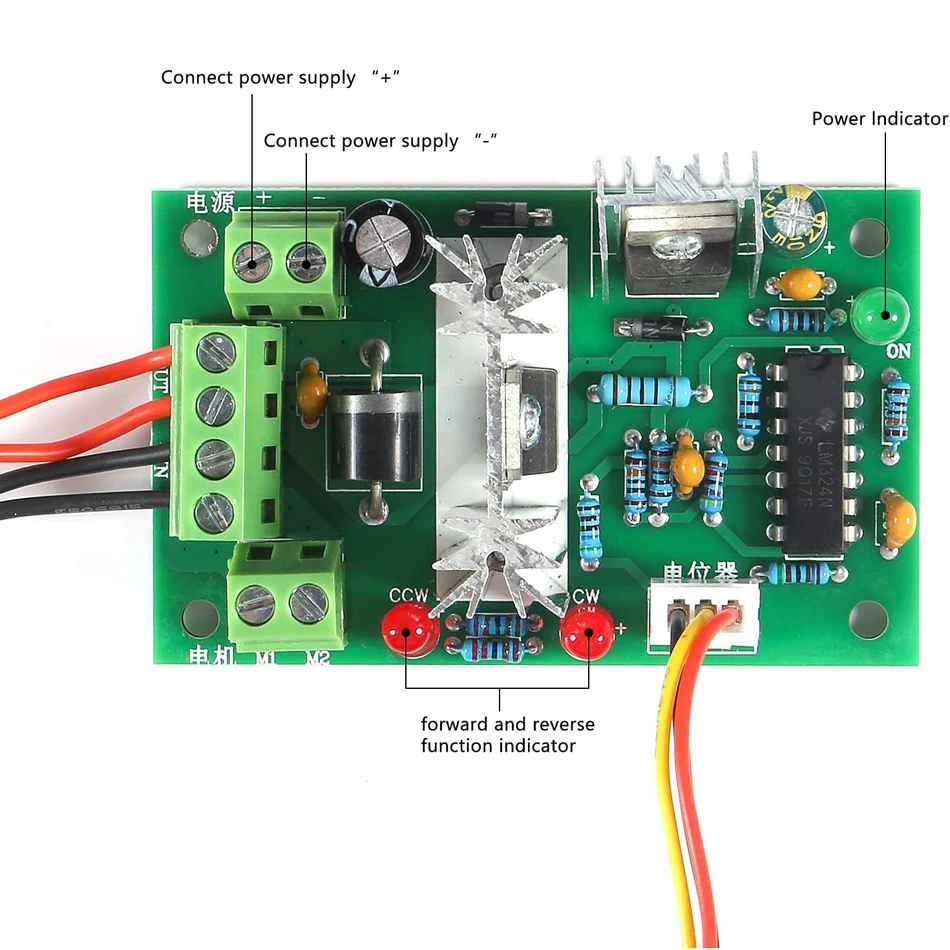 PWM motorregelaar - Ben's electronics