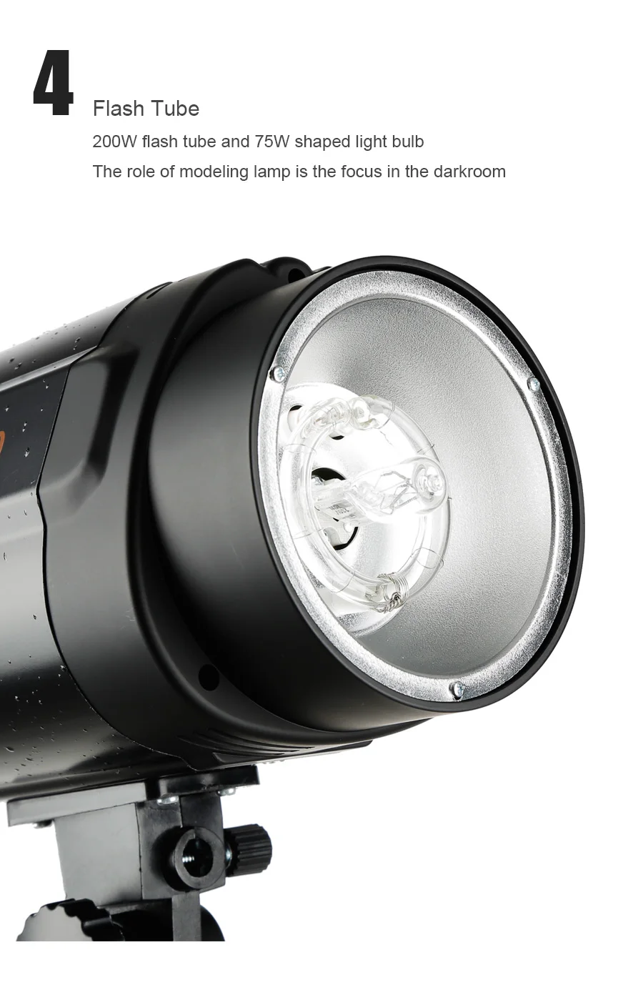 Godox 200W Mini Studio Flash Monolight Photography Photo Studio Strobe Flash Lig