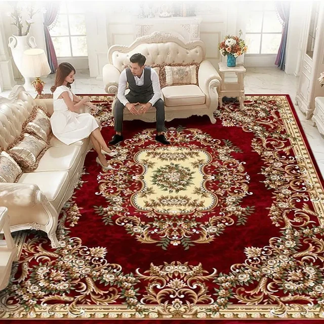 European Luxury Carpets for Living Room 200x300 Decoration Home Large Area  Rugs Bedroom Decor Lounge Rug Washable Floor Mats - AliExpress
