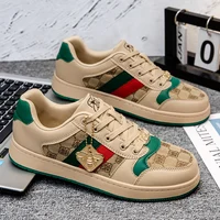 Chaussures pour hommes, baskets décontractées pour hommes, nouvelles chaussures en daim de vache véritable pour toutes les saisons 3