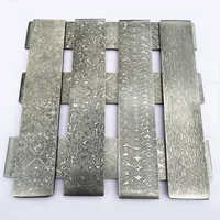 New Pattern VG10 Sandwich Damascus Steel for DIY Exquisite Knife Making Stainless Steel Knife Blade Blank Has Been HeatTreatment 2