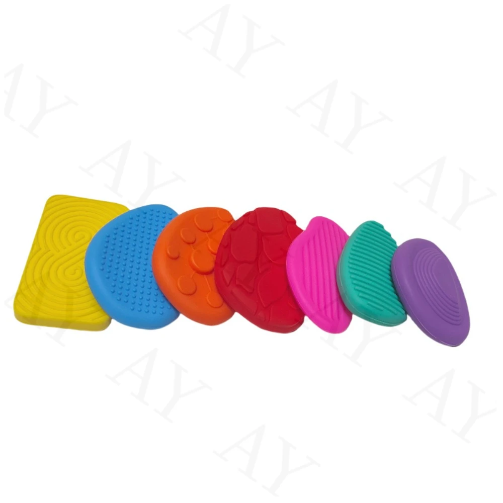 Fidget Toys Sensory stone Silicone relief toy Sensory relief stone-Calming Stress Relievers for Autism, Anxiety, And Students