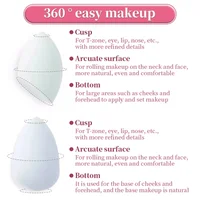 8Pcs Makeup Sponge Powder Puff Dry and Wet Combined Beauty Cosmetic Ball Powder Puff Bevel Cut Make Up Sponge Foundation Tools 2