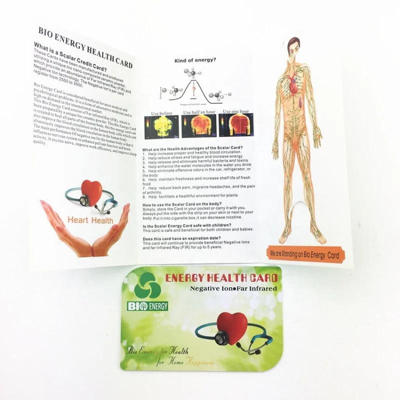 price electricity power energy saving card energy scalar energy FIR card with  negative ion custom quantum bio energy card health care card with 3000 negative ions terahertz quantum energy card for blood circulation