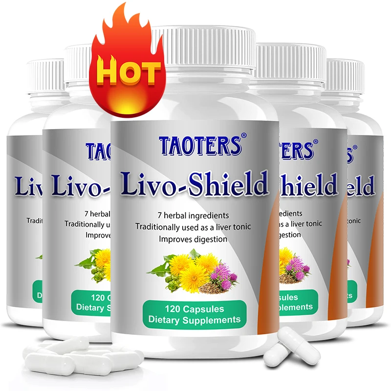 

TAOTERS Liver Detox Advanced Detox and Cleanse Formula Supports Healthy Liver Function with Milk Thistle
