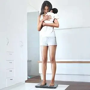 Smart Body Fat Scale With Mobile App Bluetooth Weight Analyzer_voghion.com