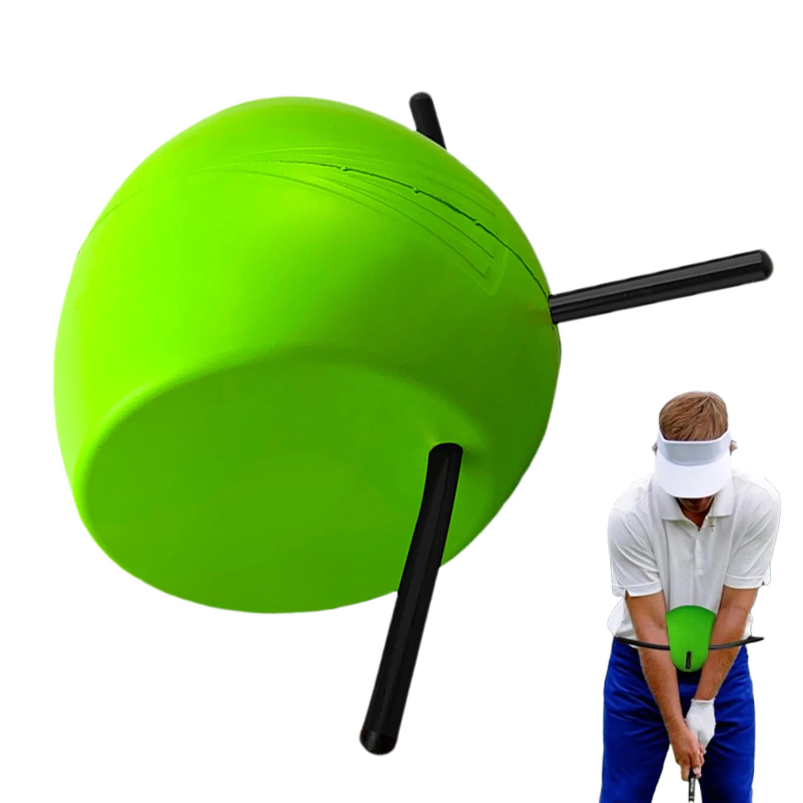 Golf Swing Arm Postures Corrector Golf Swing Trainer Connecting Ball Swing Chicken Wings Corrector For Golf Chipping Accessories