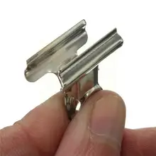 

10 Pcs Metal Round Iron Clip Is Tight And Does Supplies Paper Not Bill Clip Off Fall A As Clip Book Clip Office Suitab Y9y2