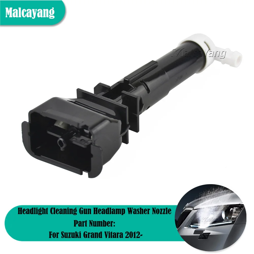 

Автомобильные аксессуары, Форсунка для омывателя фар, насадка для водяного распылителя фары или крышка для Suzuki Grand Vitara 2012-