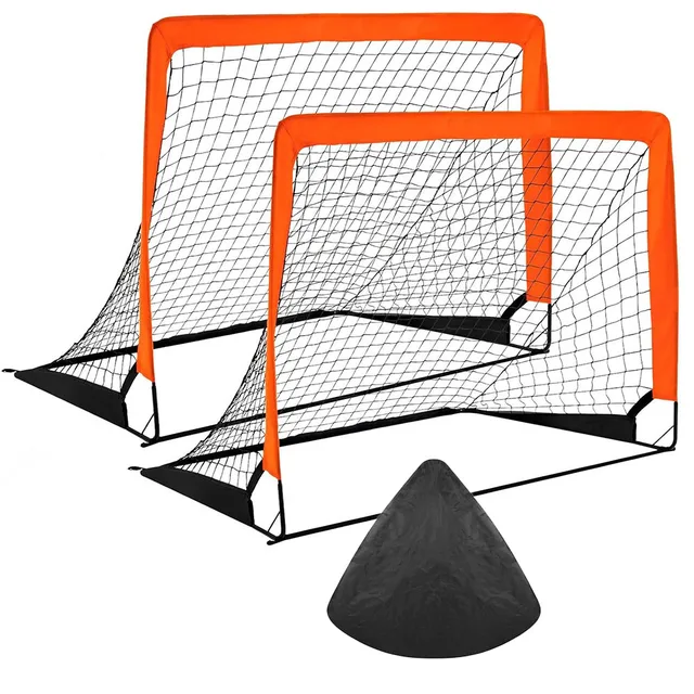 1/2pcs Kids Soccer Goals for Backyard 4x3 ft Portable Soccer Nets Outdoor Sport Training Equipment Soccer Goal with Carrying Bag 1/2pcs Kids Soccer Goals for Backyard 4x3 ft Portable Soccer Nets Outdoor Sport Training Equipment Soccer Goal with Carrying Bag