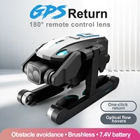 S188 Drone GPS Return 4K 8K HD Three Camera 5G WiFi FPV 360° Laser Obstacle Avoidance Brushless Motor RC Quadcopter Dron RC Toys 2