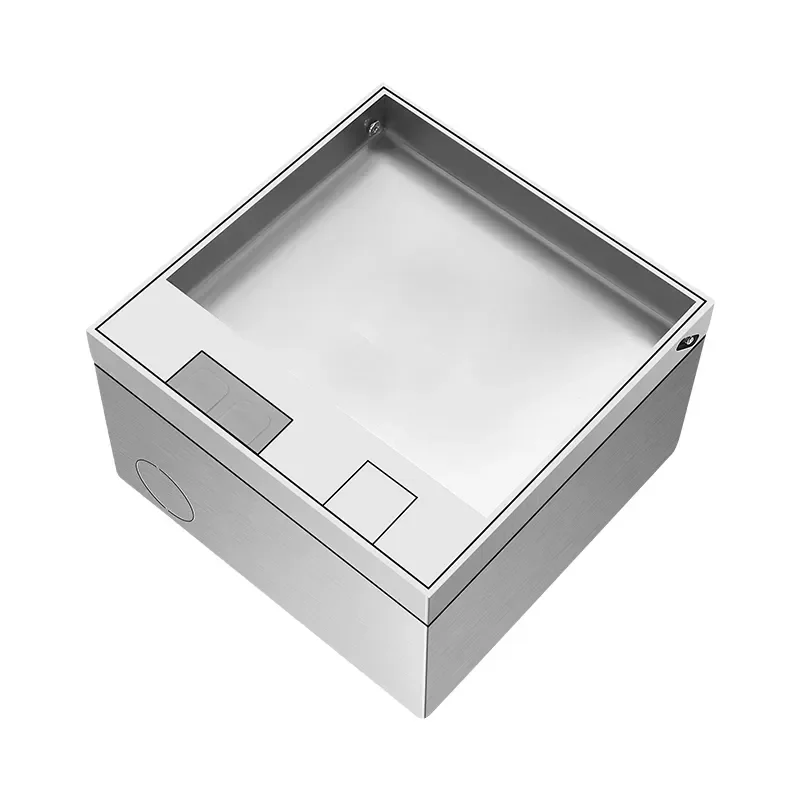 130mm*130mm Embedded Floor Socket EU/IT/Korea/BR/IL/US/FR Insert It Hidden Flat Ground Socket For Home And Office Use