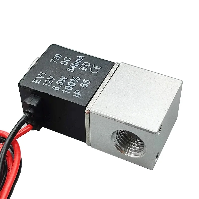 Description Picture 3 of itemCompressor Valve 12V 24V AC 110V 220V Solenoid Valve 1/4'' 1/8'' 2-Way Normally Closed Direct-acting Pneumatic for Water Air Oil