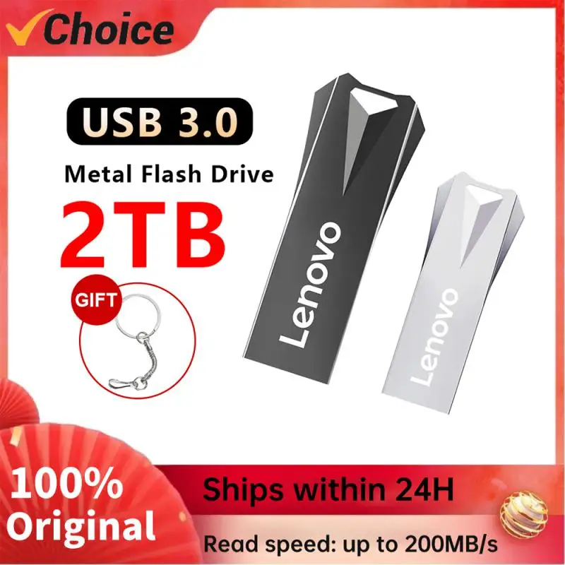 

Lenovo 2TB USB Flash Drive 1TB Pen Drive USB 3.0 High Speed Pendrive 512GB 256GB USB Memory Stick 128GB U Disk For Computer PC