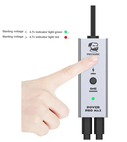

Mechanic One Button Power Cord for iPhone 6-13Pro Max, Fast Start Test Cable, Repair Tools, Boot Cable, New