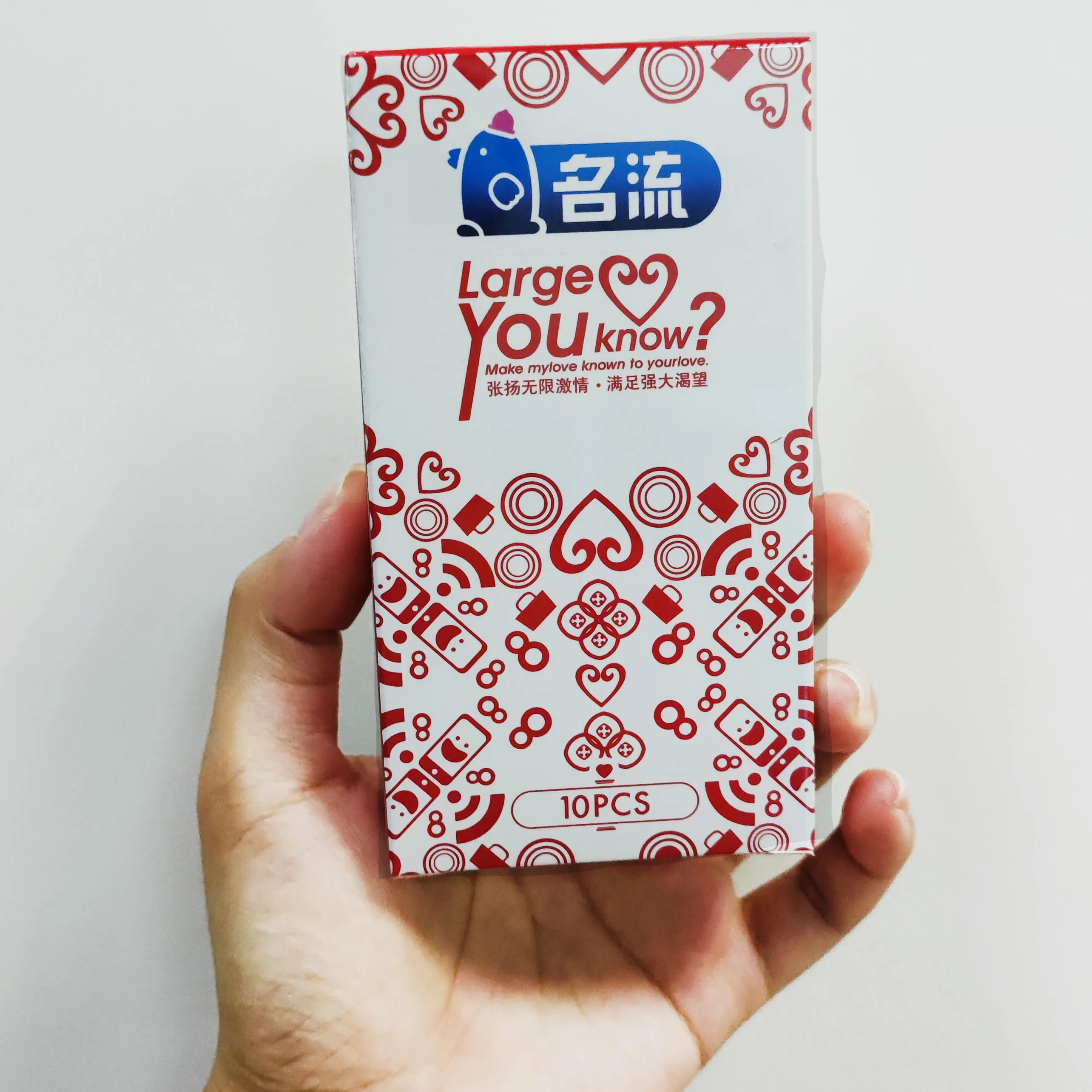 PERSONAGE Large Size Big Condoms 20 Pcs 55mm Contraception Tool Plus Big Ultra Safe Penis Sleeve Contraception for Big Penis 5