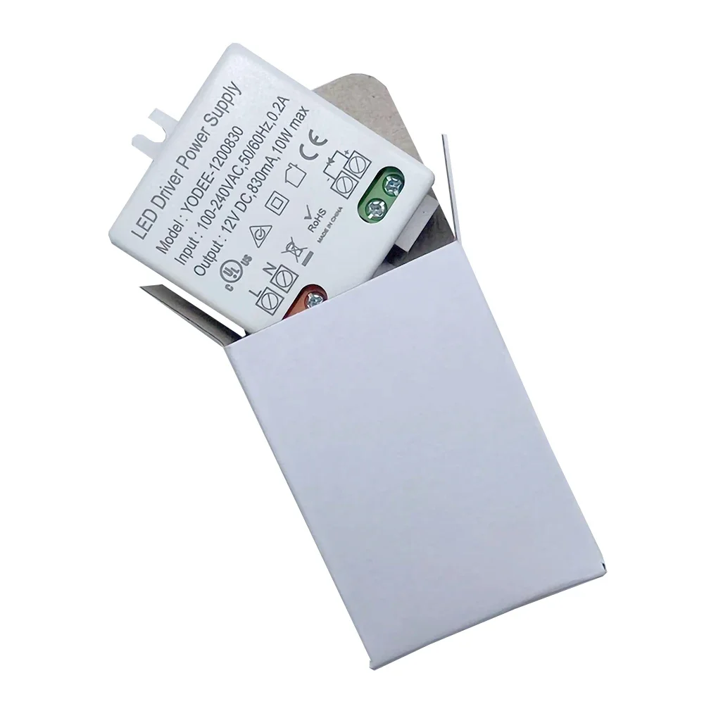 하이 퀄리티 조명 변압기 LED 전원 드라이버, 가정용 조명 전원 어댑터, DC 12V, 10W, 12V, 830mA, AC 100-240V