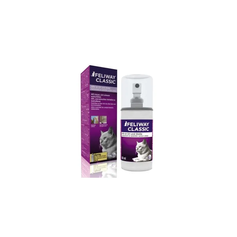 FELIWAY SPRAY 60 ml feromone Facial anti stress for cats - AliExpress