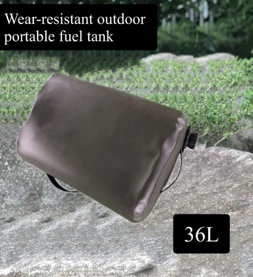 36 liters portable portable oil bag TPU thickened diesel gasoline soft oil storage bag travel construction site vehicle outdoor
