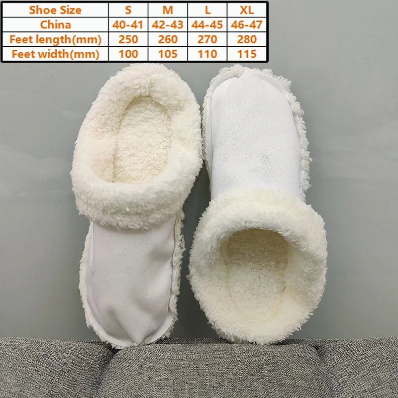 Shoe Covers Winter Warm Plush Lining Thicken Insoles Detachable Liner Soft Fur Washable Hole